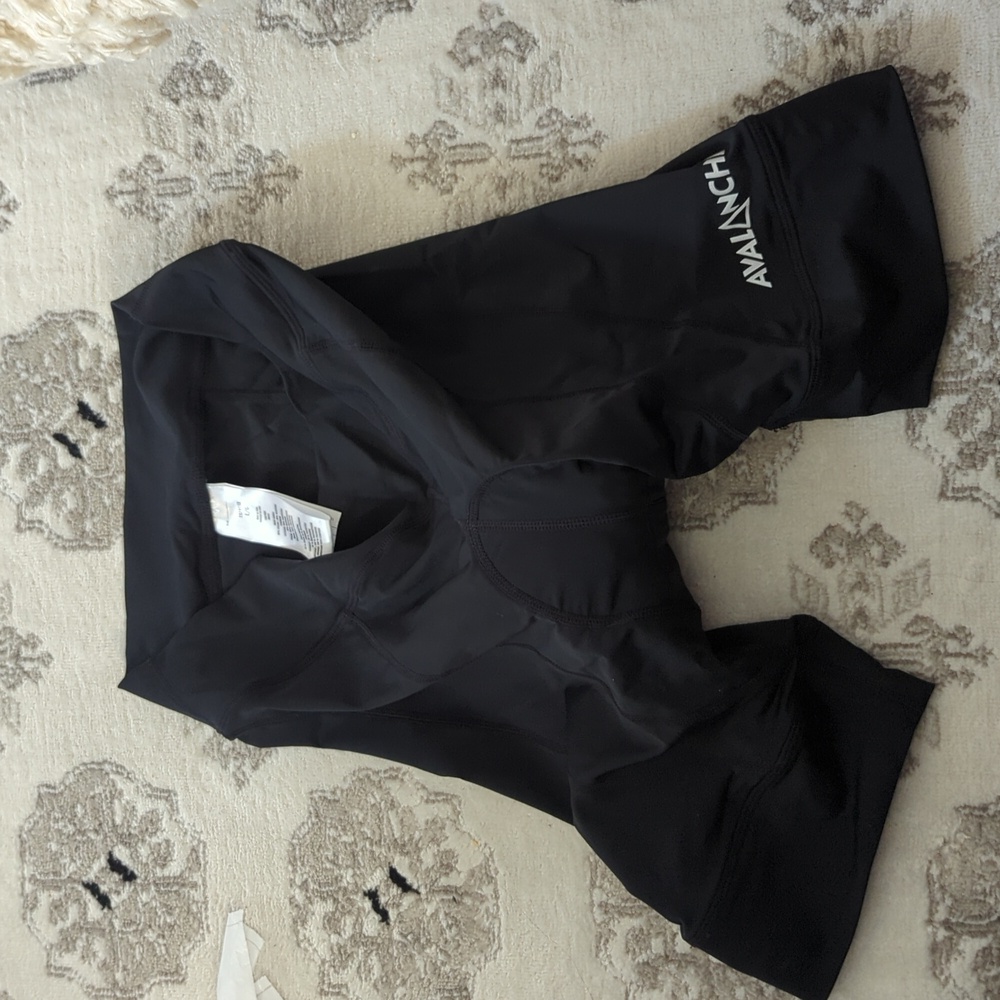 L: Avalanche Padded Cycler Shorts